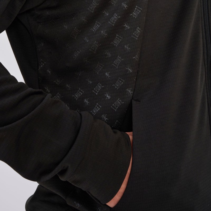 Leone DNA HOODED SWEATSHIRT - black